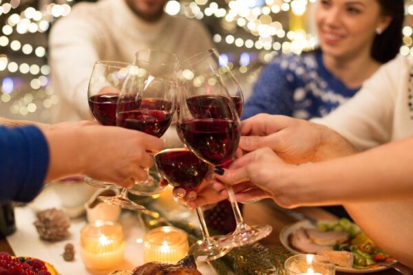 Víno na vánoční stůl
