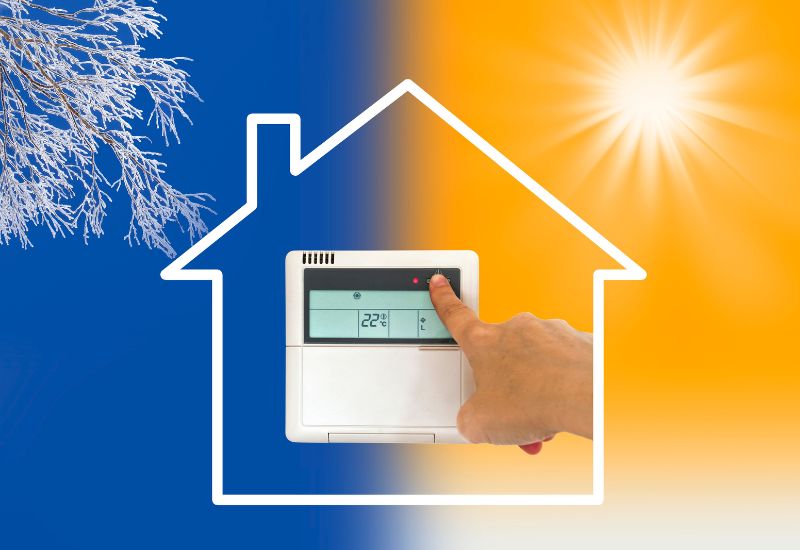 Vytápění domu - plynový kotel, tepelné čerpadlo, klimatizaci, fotovoltaiku nebo solární ohřev
