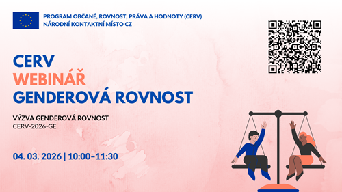Webinář o genderové rovnosti: Připojte se 4. března 2026