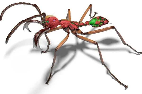 Urychlovač částic pomohl vědcům vytvořit úžasné 3D modely mravenců