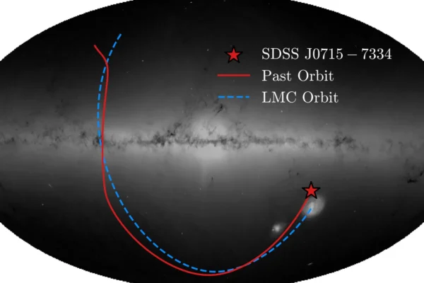 Studenti objevili hvězdu z úsvitu vesmíru mířící do Mléčné dráhy
