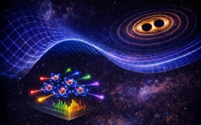 Gravitační vlny mohou být skryty ve světle, které atomy vyzařují