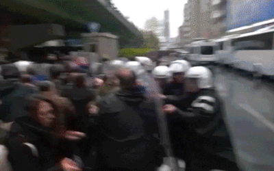 Prvomájové protesty v Evropě a Asii se mění v politické bojiště proti USA a Izraeli