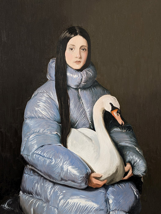 La Santa y el cisne - Nieves González