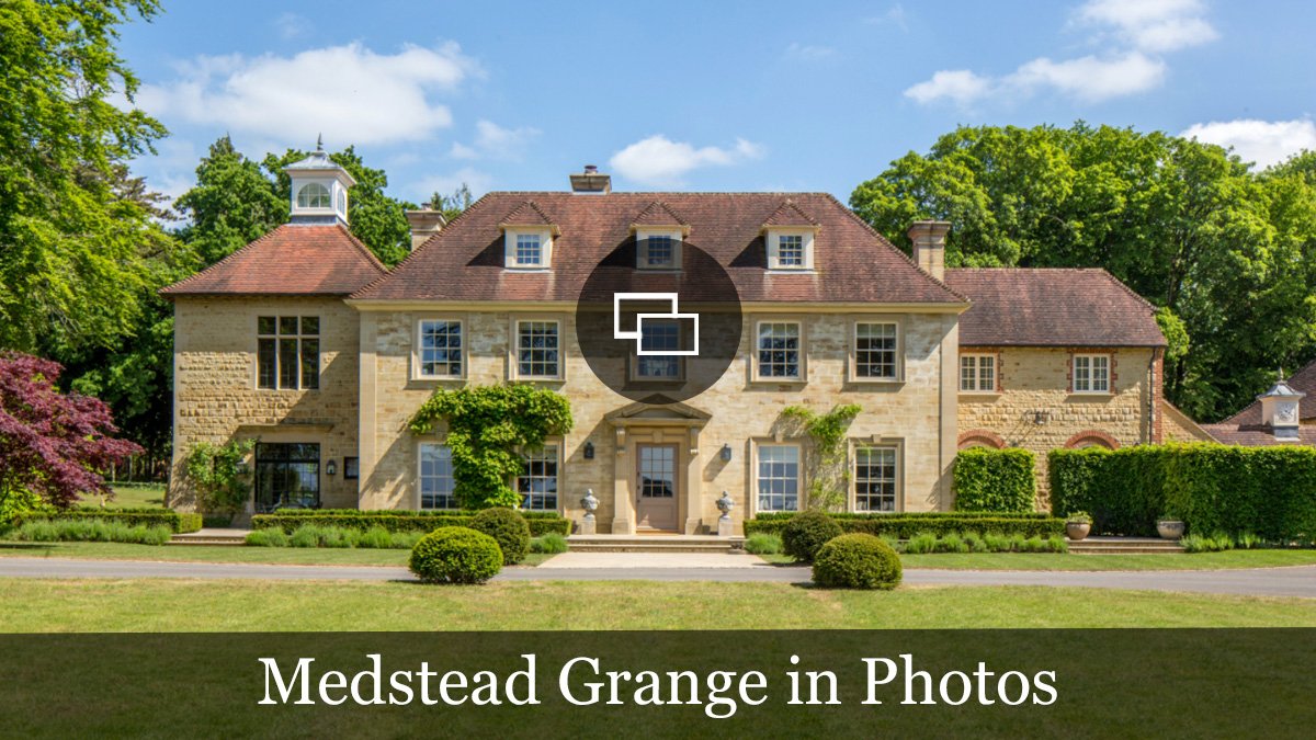 Výhled na Hampshire Downs z Medstead Grange