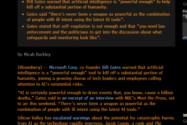 Bill Gates jeho