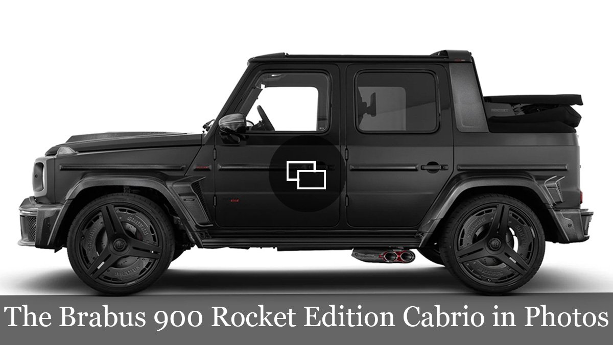 Brabus 900 Rocket Edition Cabrio na fotografiích