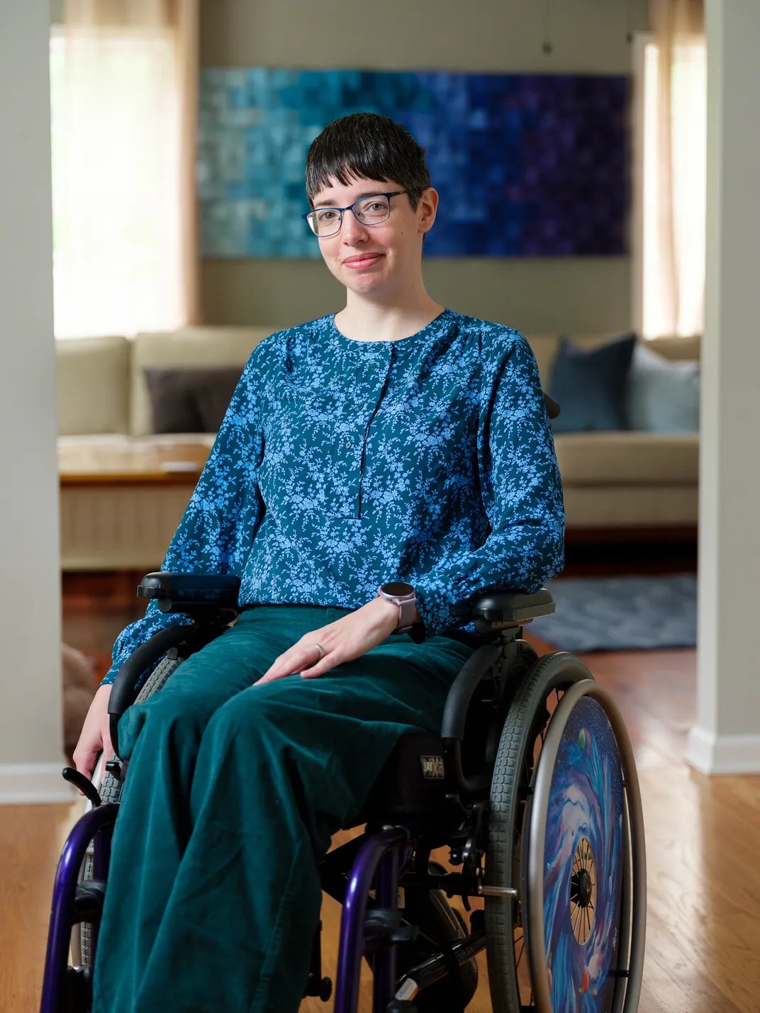 Portrét Julie Moore Vogel