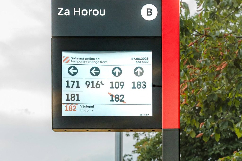 Manuál pro označování zastávek