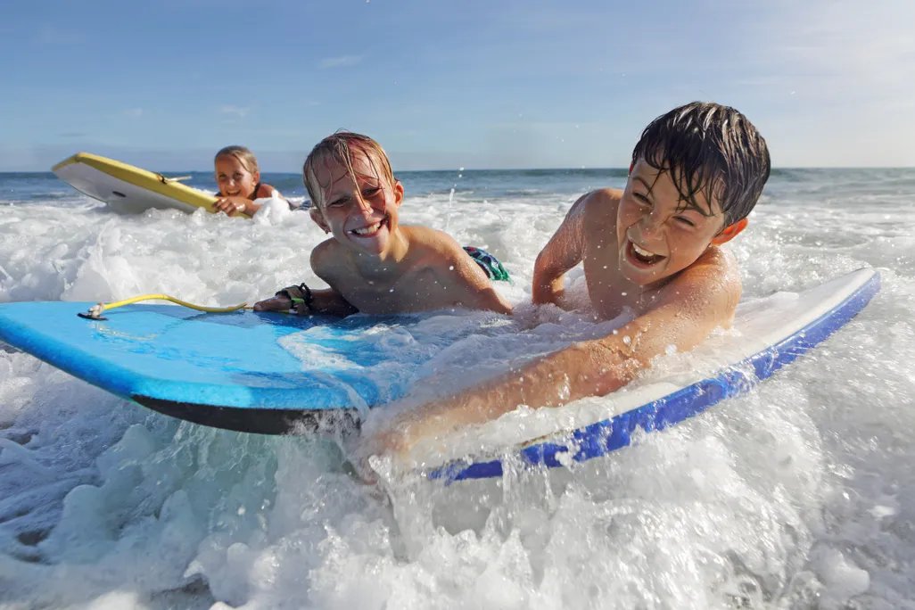 Děti na Boogie Boardech