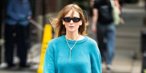 Jennifer Lawrence: teal
