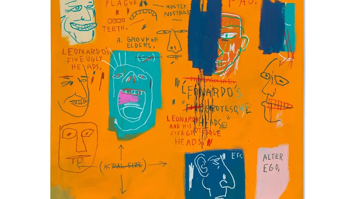 Basquiatův obraz inspirovaný
