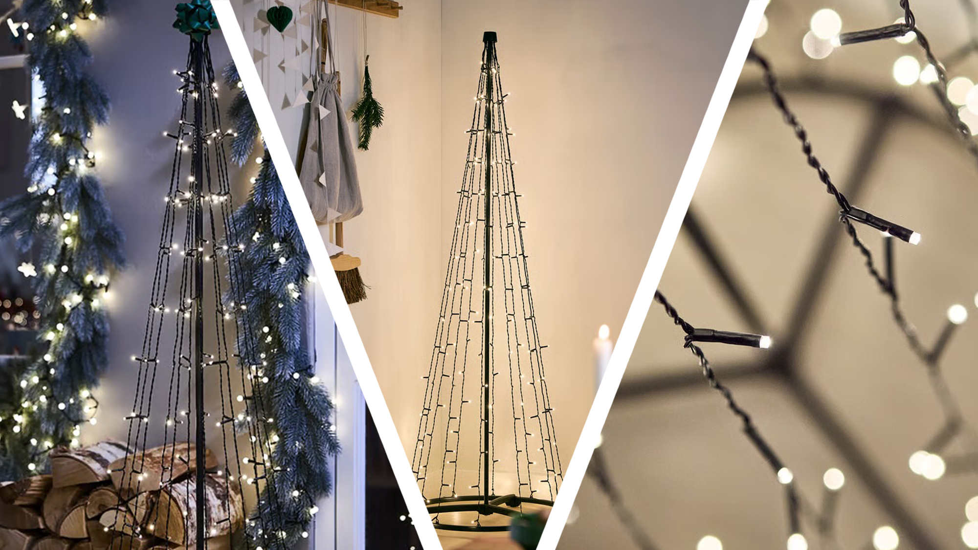 Tři pohledy na IKEA LED vánoční stromek