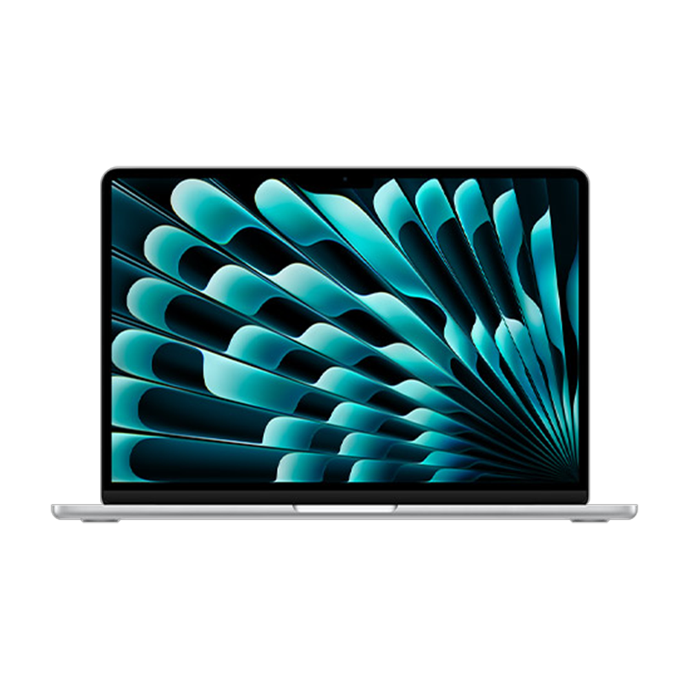 Apple MacBook Air na bílém pozadí