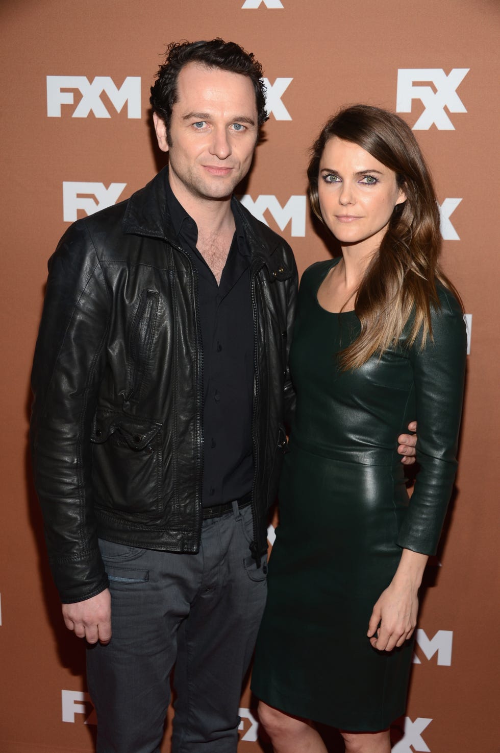 Keri Russell a Matthew Rhys na FX Upfront Bowling Event 2013