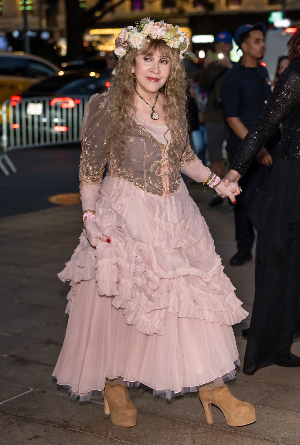 Stevie Nicks na galavečeru v New Yorku