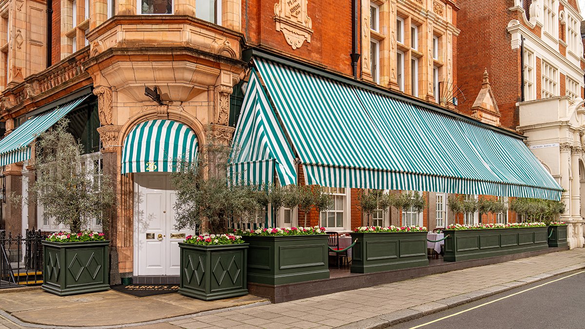 Harry’s Bar, jeden z nejstylovějších prostorů v Mayfair