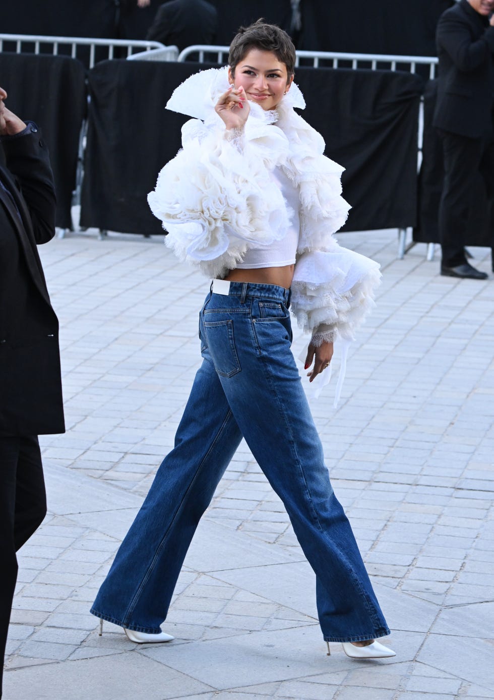 Zendaya na Louis Vuitton přehlídce